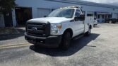 2015 Ford F-250 XL utility bed truck exterior front view